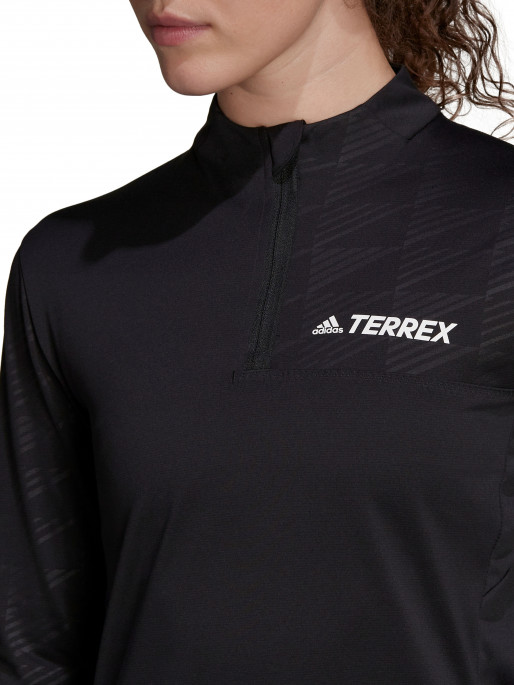 ADIDAS PERFORMANCE Terrex Multi Half-Zip Long-Sleeve Top