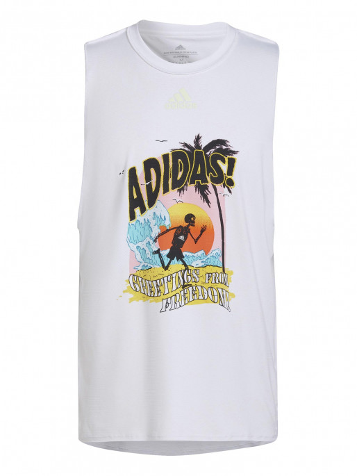 ADIDAS PERFORMANCE Αμάνικη Μπλούζα BREAK THE NORM CUT OFF
