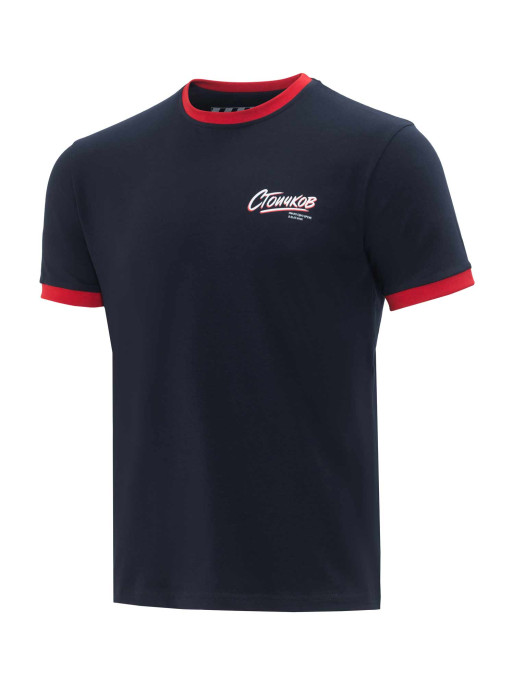 STOICHKOV Тениска Stoichkov Deep Navy T-shirt