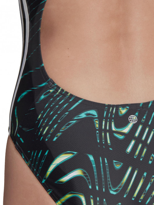 ADIDAS PERFORMANCE Souleaf Graphic 3-S Swimsuit