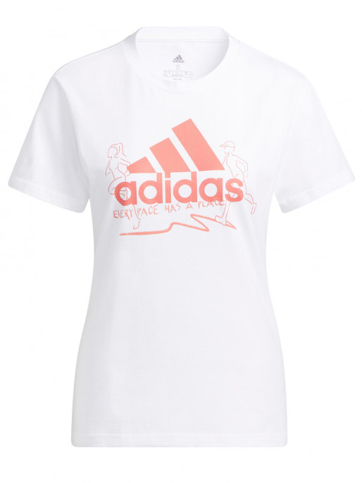 ADIDAS Κοντομάνικη Μπλούζα Running Logo Graphic