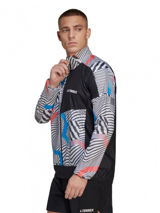 ADIDAS Αθλητικό Αντιανεμικό PRIMEBLUE TRAIL PRINT