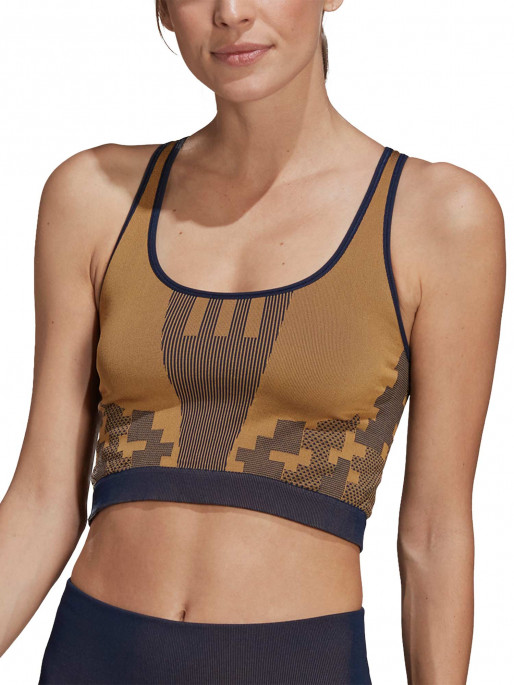 ADIDAS PERFORMANCE Karlie Kloss Seamless Knit Layered Top