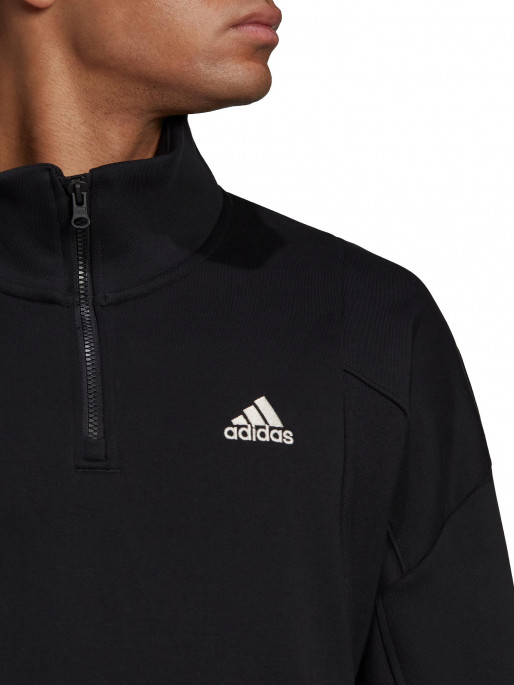 ADIDAS SPORTSWEAR Studio Lounge Fleece Half-Zip Sweatshirt