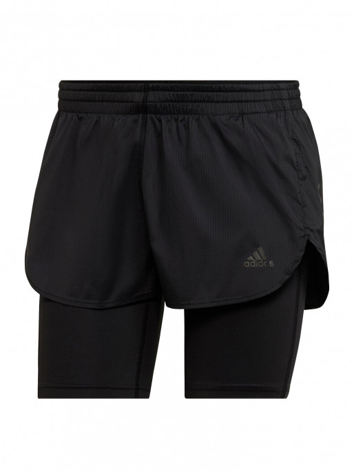 ADIDAS PERFORMANCE Run Fast Two-in-One Shorts