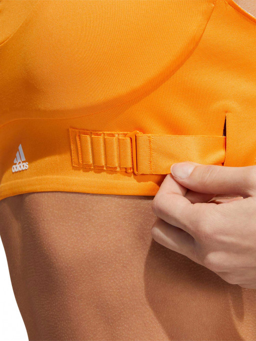 Buy Adidas Fastimpact Luxe Run High Support Bra In Orange