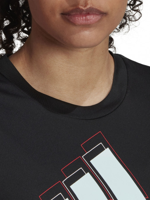 ADIDAS PERFORMANCE 3-Stripes Sport Brand Love T-shirt