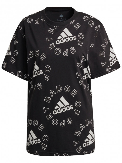 ADIDAS Тениска Essentials Logo Allover Print