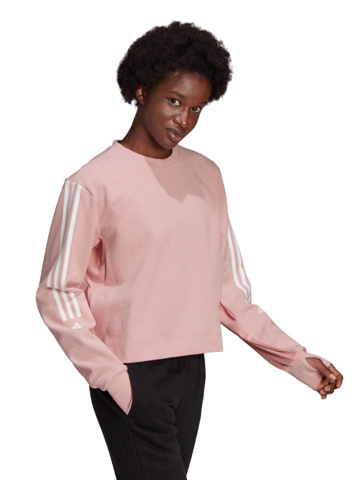 ADIDAS PERFORMANCE AEROREADY Designed to Move Cotton-Touch Sweatshirt