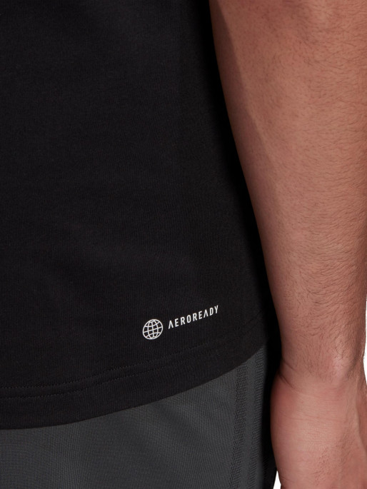 ADIDAS Κοντομάνικη Μπλούζα M FEELSTRG GRAPHIC