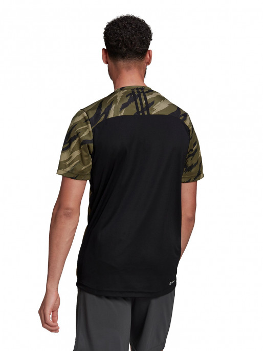 ADIDAS Κοντομάνικη Μπλούζα Μ FEELSTRG CAMO