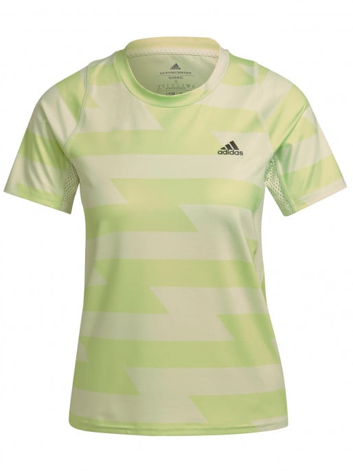 ADIDAS PERFORMANCE Κοντομάνικη Μπλούζα W Fast Allover Print