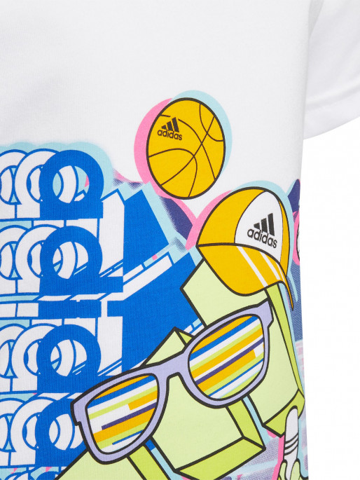 ADIDAS Παιδική Κοντομάνικη Μπλούζα JR LB CO GRA