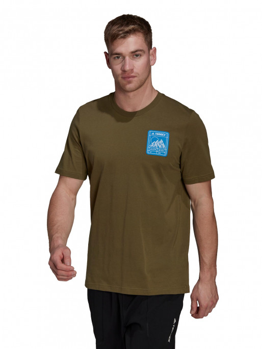 ADIDAS PERFORMANCE Majica Terrex Patch Mountain Graphic