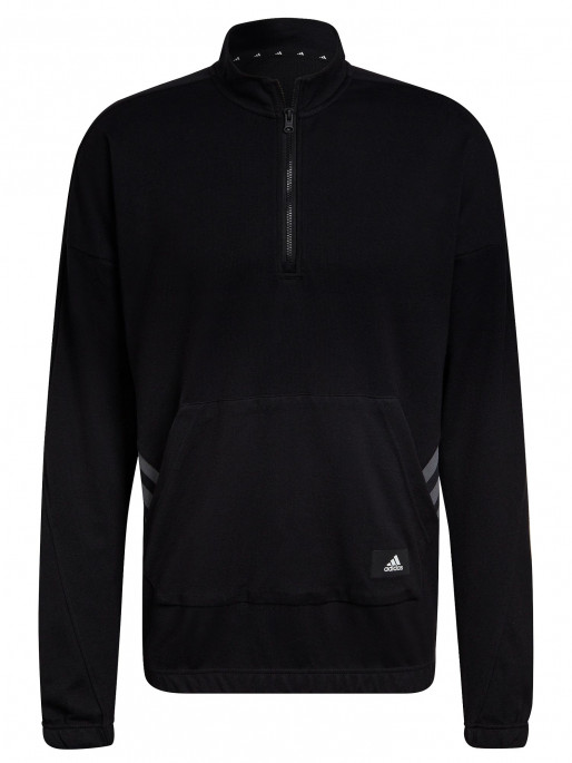 ADIDAS SPORTSWEAR TRVL Three Stripes 1/4 Zip Sweatshirt