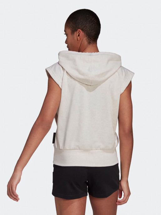 ADIDAS SPORTSWEAR Studio Lounge Summer Sleeveless Hooded Tee