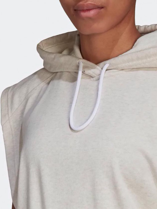 ADIDAS SPORTSWEAR Studio Lounge Summer Sleeveless Hooded Tee