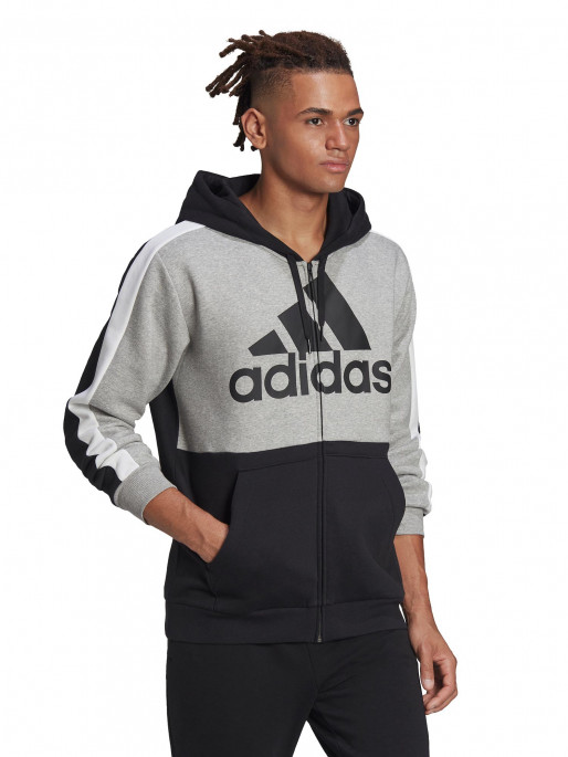 ADIDAS SPORTSWEAR Essentials Colorblock Fleece Full-Zip Hoodie