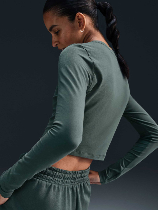 NIKE W NSW NK CHLL KNT LS CRP Top