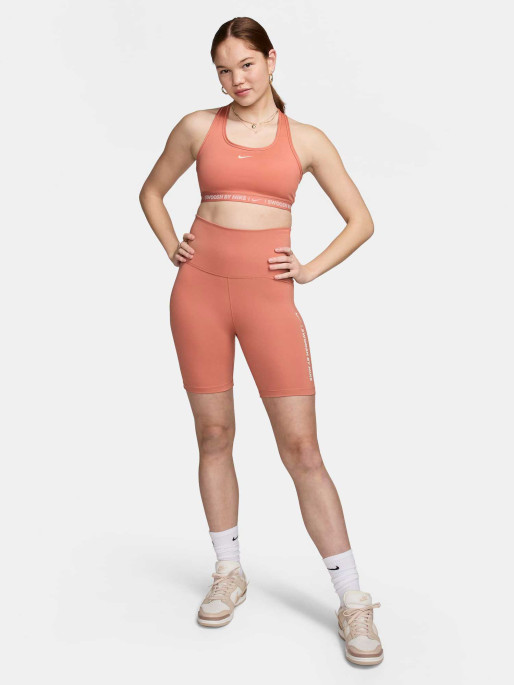 NIKE Спортен сутиен W NK SWSH MED SPT BRA GLS