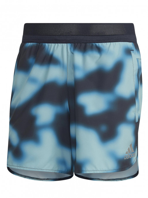 ADIDAS PERFORMANCE Run Icons Logo Graphic AOP Shorts