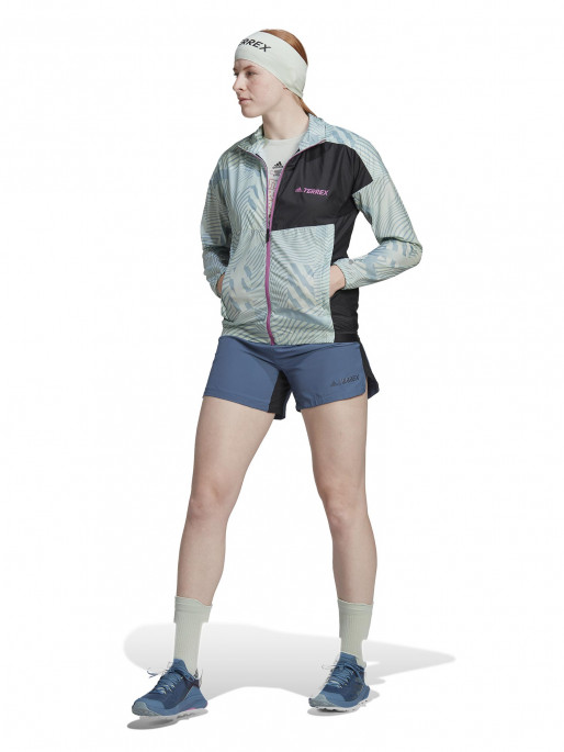 ADIDAS PERFORMANCE Terrex Trail Running Printed Wind Jacket