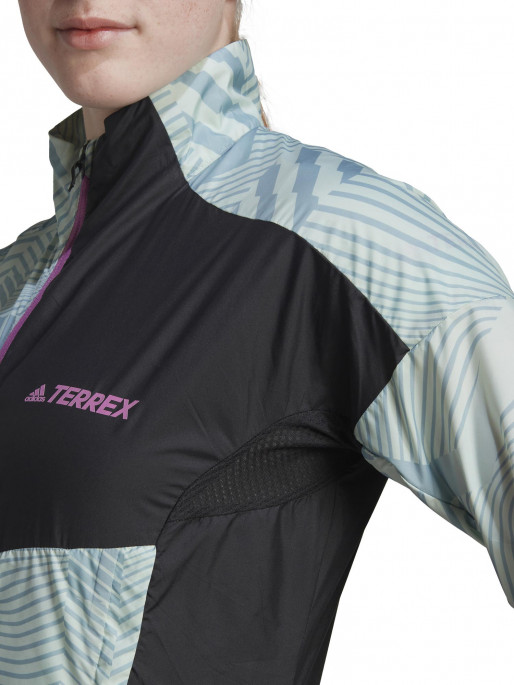 ADIDAS PERFORMANCE Terrex Trail Running Printed Wind Jacket