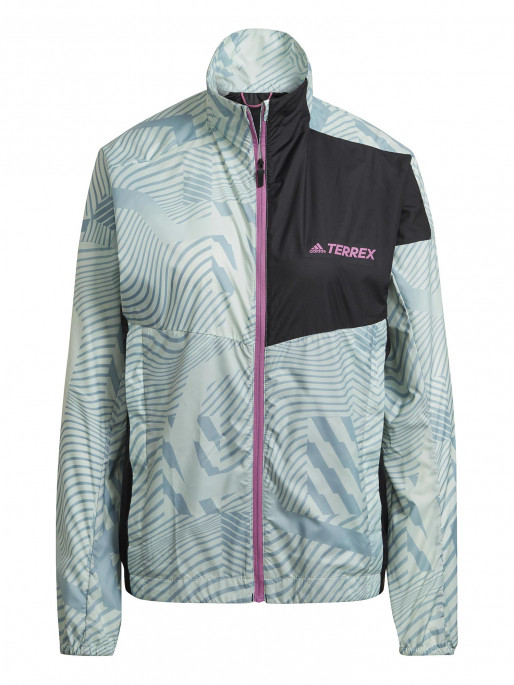 ADIDAS PERFORMANCE Terrex Trail Running Printed Wind Jacket