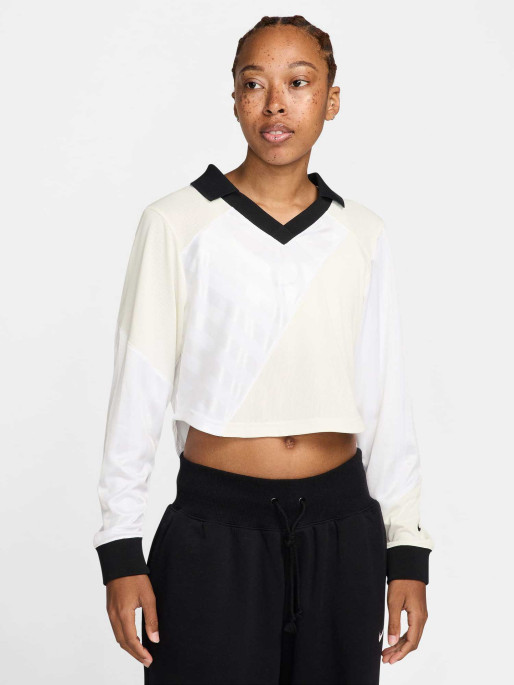 NIKE Bluza W Nsw Street Ls Crop Jrsy