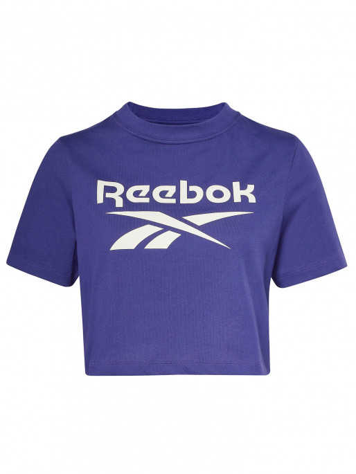 REEBOK Тениска Workout Ready Piping Zip-Up