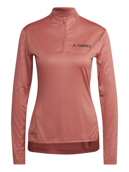 ADIDAS PERFORMANCE Terrex Multi Half-Zip Long-Sleeve Top