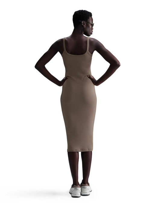 NIKE Women's W NSW NK CHLL KNT MRIB Tank Dress