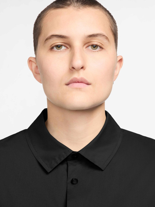 NIKE Women's W NSW NK CHLL PPLN LS Button Top