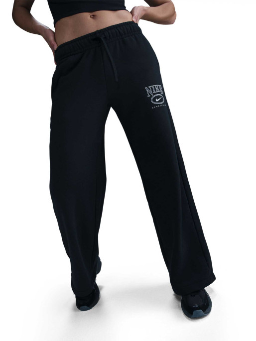 NIKE W NSW CLUB FLC MR GX WIDE PNT Pants