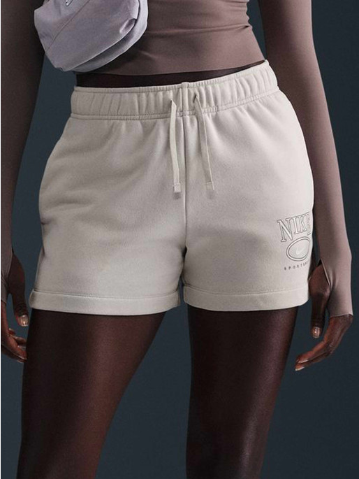 NIKE Women's Shorts W NSW CLUB FLC FT MR 4 GX SHT