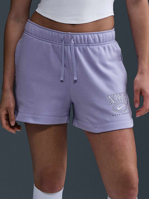 NIKE Women's Shorts W NSW CLUB FLC FT MR 4 GX SHT