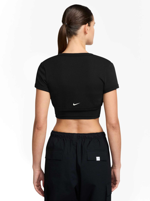 NIKE T-shirt W NSW NK CHLL KNT MRIB 2N1 CRP