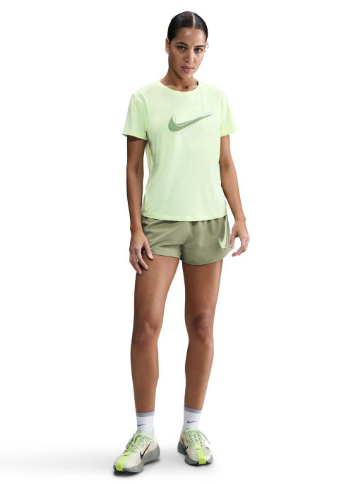 NIKE T-shirts W NK ONE SWSH HBR DF SS TOP