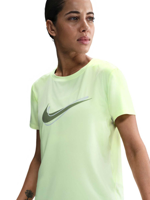 NIKE T-shirts W NK ONE SWSH HBR DF SS TOP