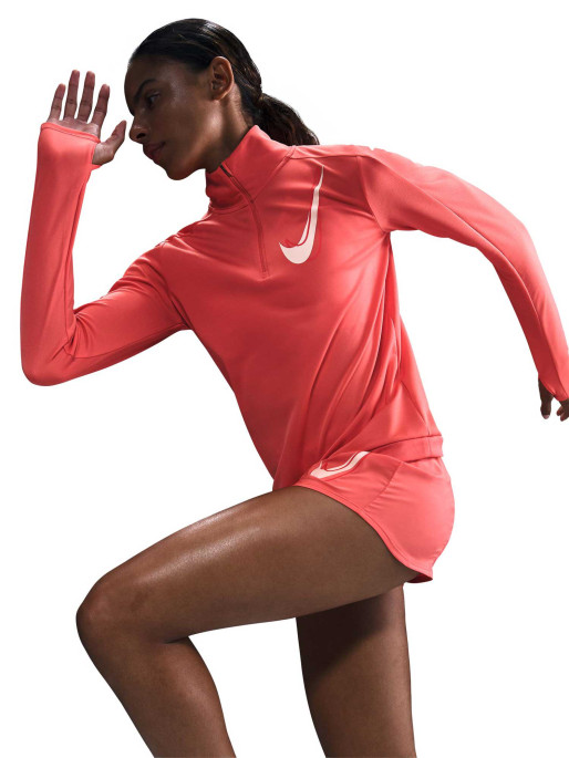 NIKE Bluza W Nk Swsh Hbr Hz Mid