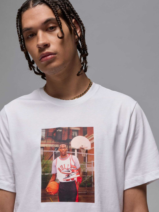 JORDAN M J BRAND PHOTO SS CREW T-shirt