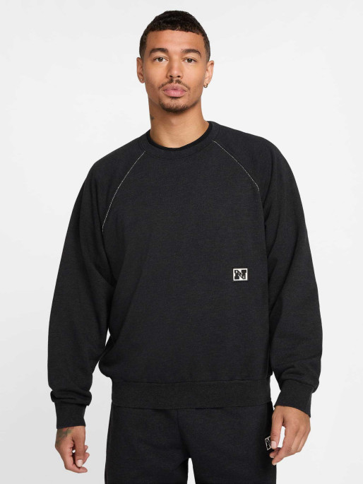 NIKE M NK DF HERITAGE FLEECE TOP