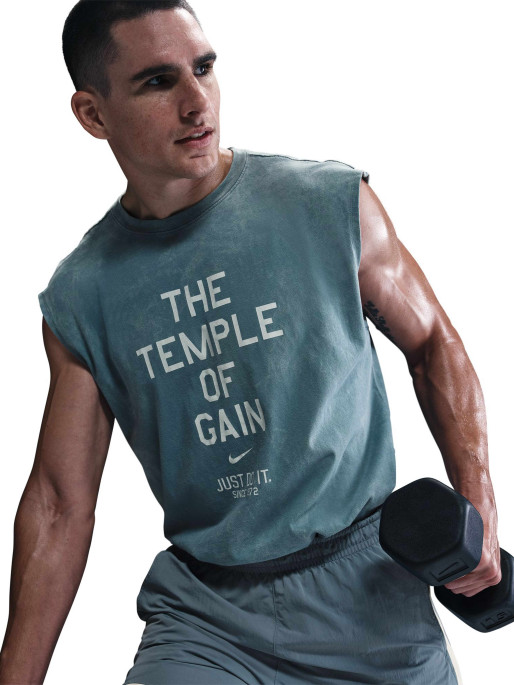 NIKE Men's Tank Top M NK TEE SL GYM CULTURE CC