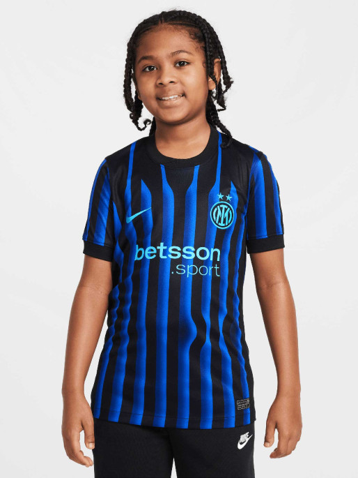 NIKE Παιδική Κοντομάνικη Μπλούζα Inter Milan 2025/26 Stadium Home