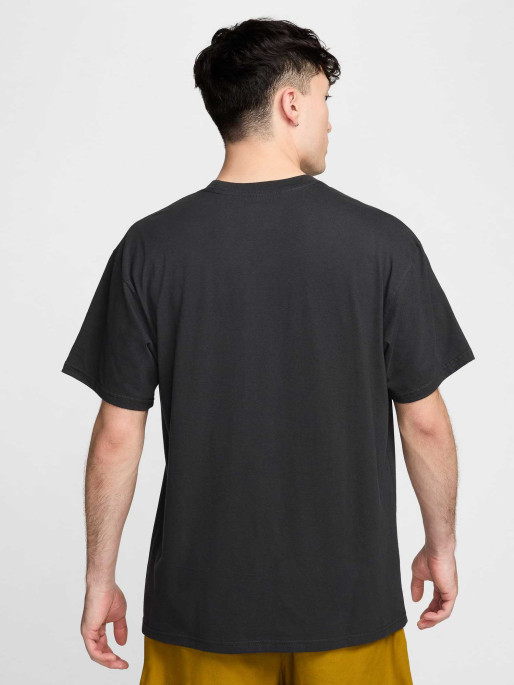 NIKE Κοντομάνικη Μπλούζα Off Noir