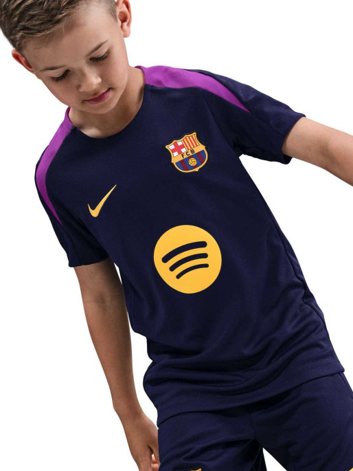 NIKE Παιδική Κοντομάνικη Μπλούζα F.C. Barcelona Strike