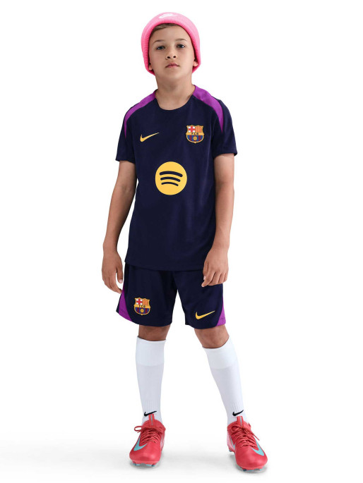 NIKE Παιδική Κοντομάνικη Μπλούζα F.C. Barcelona Strike