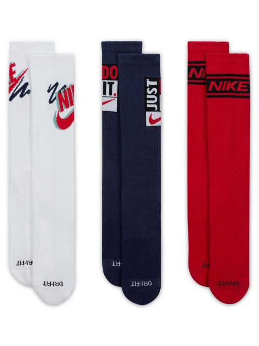 NIKE Socks U NK ED PLS CREW 3PR SPORT 144