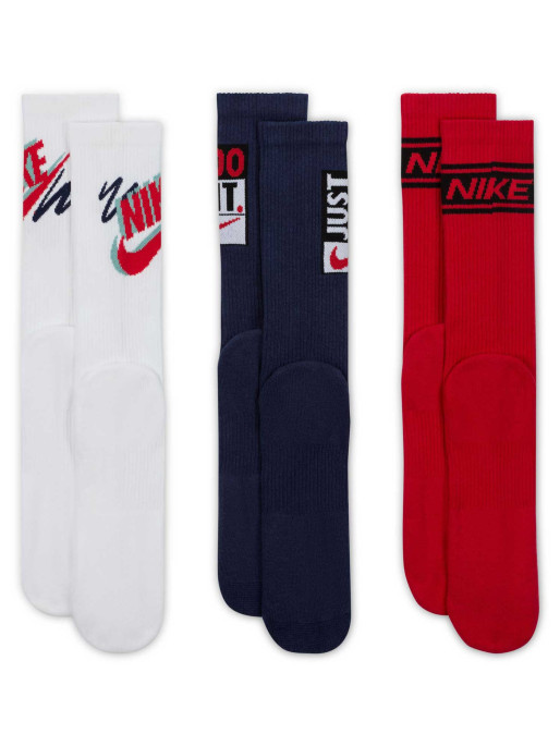 NIKE Socks U NK ED PLS CREW 3PR SPORT 144