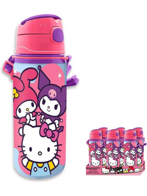 KIDS MOVIE HEROES Алуминиева бутилка Hello Kitty 600ml